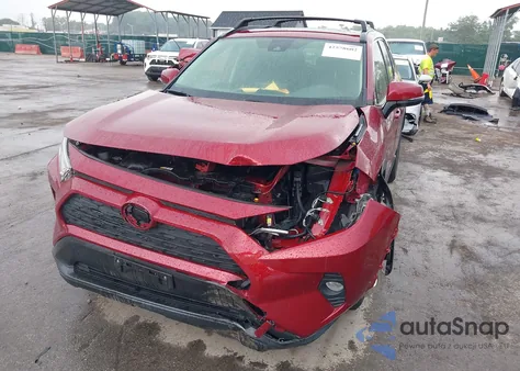 2019 Toyota Rav4 Xle from USA, damaged, VIN JTMP1RFV6KD506382